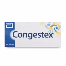 Congestex Antigripal (400.0 mg/60.0 mg/9.189 mg/50.0 mg) Cápsulas