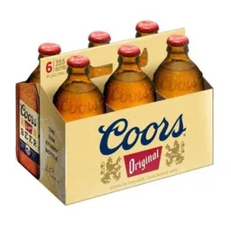 Coors Cerveza Original X 6 Unidades