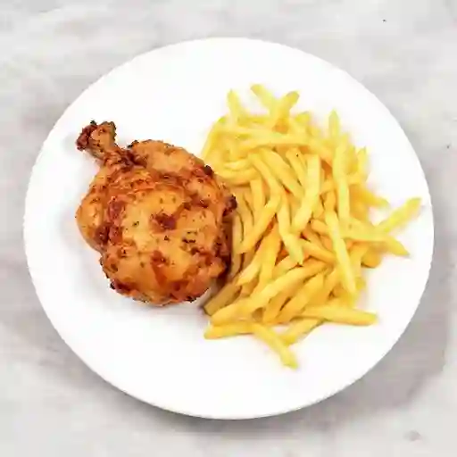 Col Pollo Solo con Papa Fritas