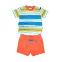 Conjunto Bebé Niño Coral Pillin 18 M