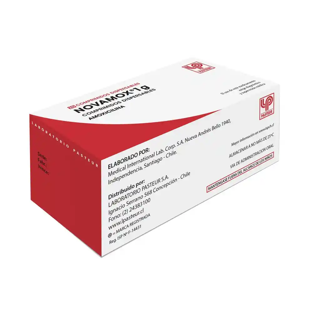 Novamox Antibiótico (1 g)