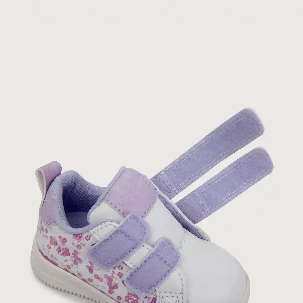 Zapatillas Urbana Minnie Mouse De Niña Blanca Talla 29