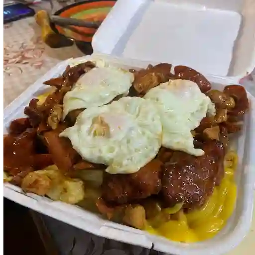 Chorrillana chica (papas n...