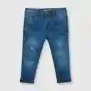 Jean Con Parches de Bebé Niño Denim Talla 36M Colloky