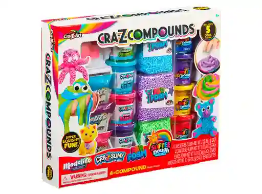 Cra Z Art Juego Compounds Con Modelite