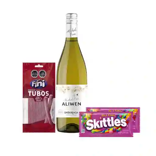 Combo Aliwen Undurraga Vino Blanco Chardonnay Sin Alcohol Fini R