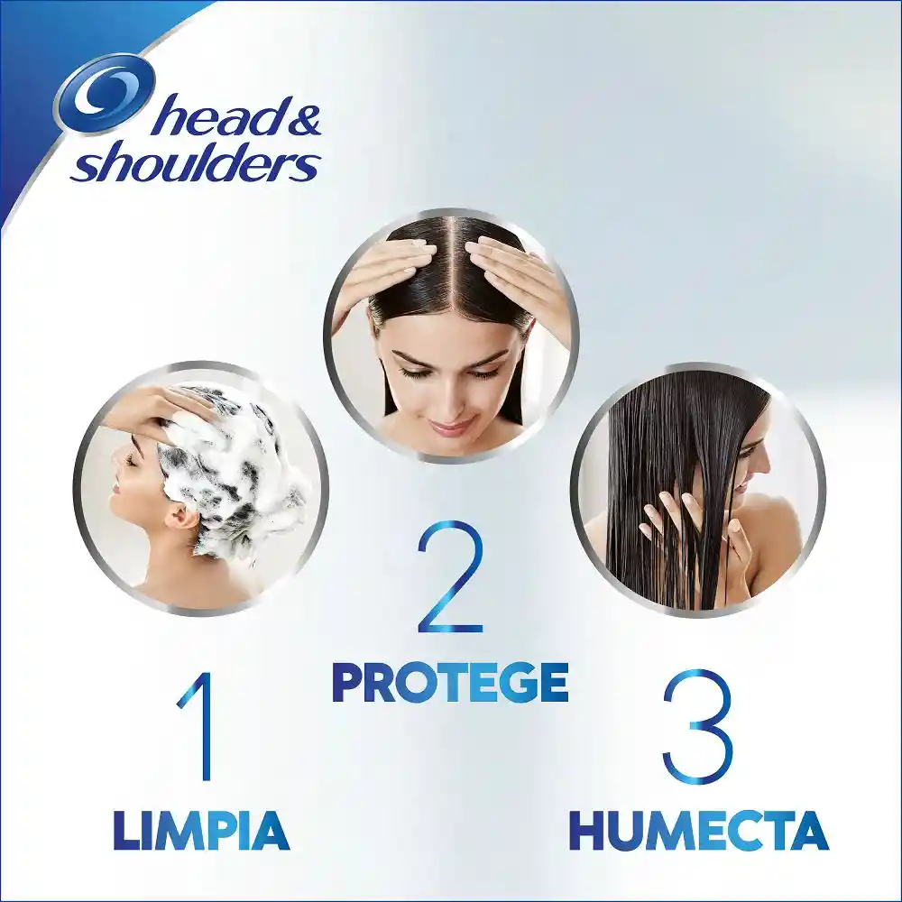 Head & Shoulders Shampoo 2 en 1 Suave y Manejable