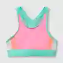 Bikini Deportivo Filtro Uv Rosado T. 2 Años