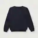 Sweater de Niño Esencial Navy Talla 2A Opaline