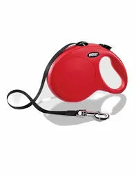 Flexi Correa Retráctil Para Mascotas Classic Talla M Rojo
