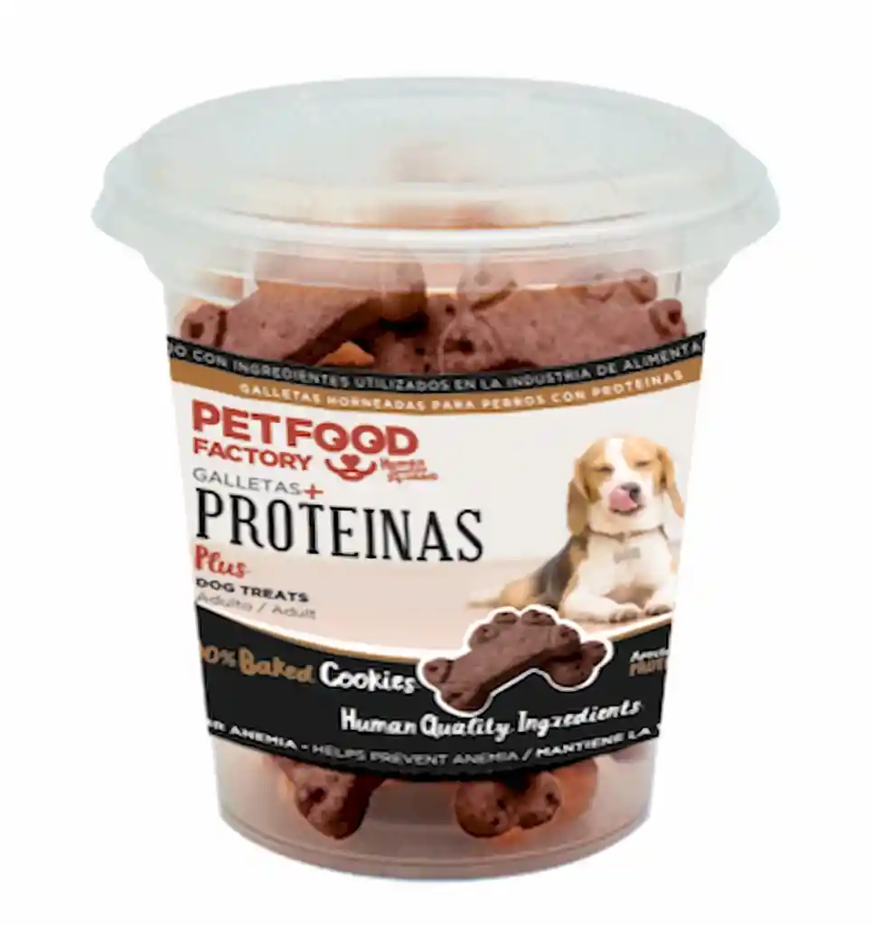 Pet Food Snack Para Perro Galleta Hueso Clásica + Proteína