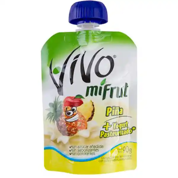 Vivo Compota Mifrut Yogurt Piña 