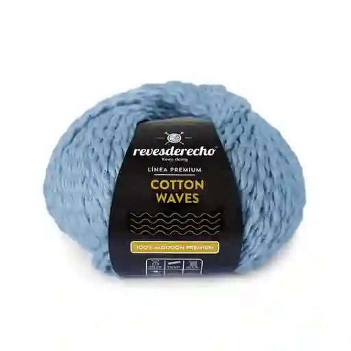 Cotton Waves - Azul Jeans 017 100 Gr