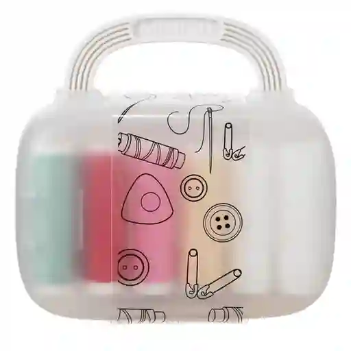 Kit de Costura Con Estuche Miniso