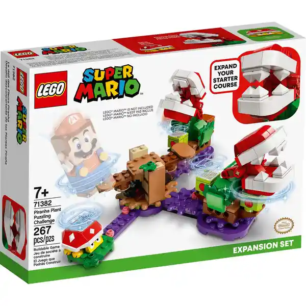 Lego Juguete de Construcción Super Mario Piranha Plant 71382