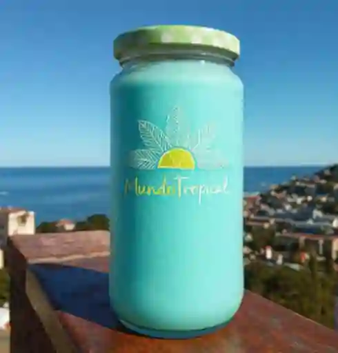 Cremosos con  alcohol Blue Hawaii 1 litro