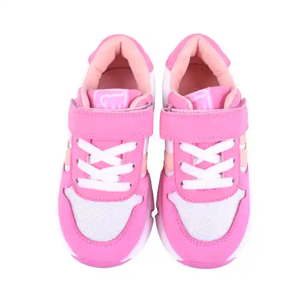 Zapatillas Bebe Niña Rosado Pillin 20