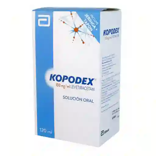 Kopodex Anticonvulsivantes Sol.oral100mg.120