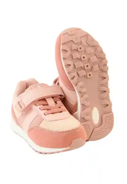 Zapatillas Sport Velcro Andante Niña Rosado 25 859 Ficcus