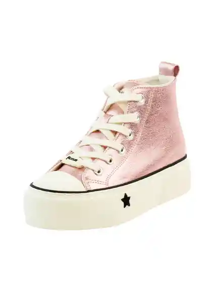 Zapatillas Urbana Caña Cordón Junior Niña Rosado 32 901