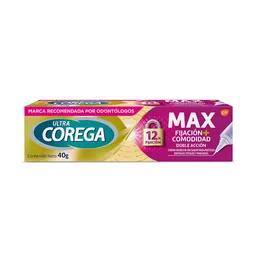 Crema Adherente Corega Max Fija+comodidad