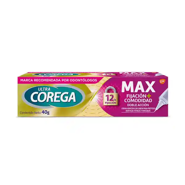 Crema Adherente Corega Max Fija+comodidad