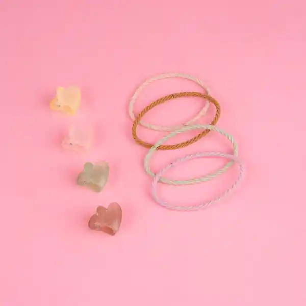 Kit Accesorios Para Cabello Multicolor Miniso