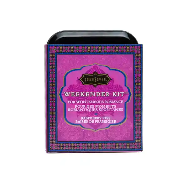 Kamasutra Kit Weekender Sabores Sabor Frambuesa