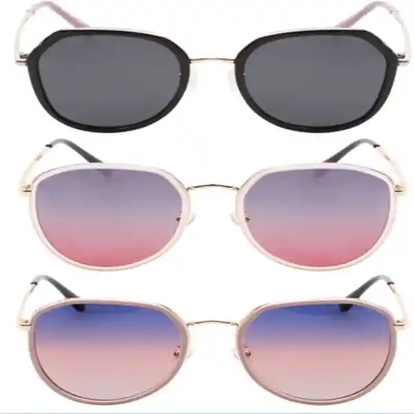 Lentes de Sol Moda Multicolores Miniso