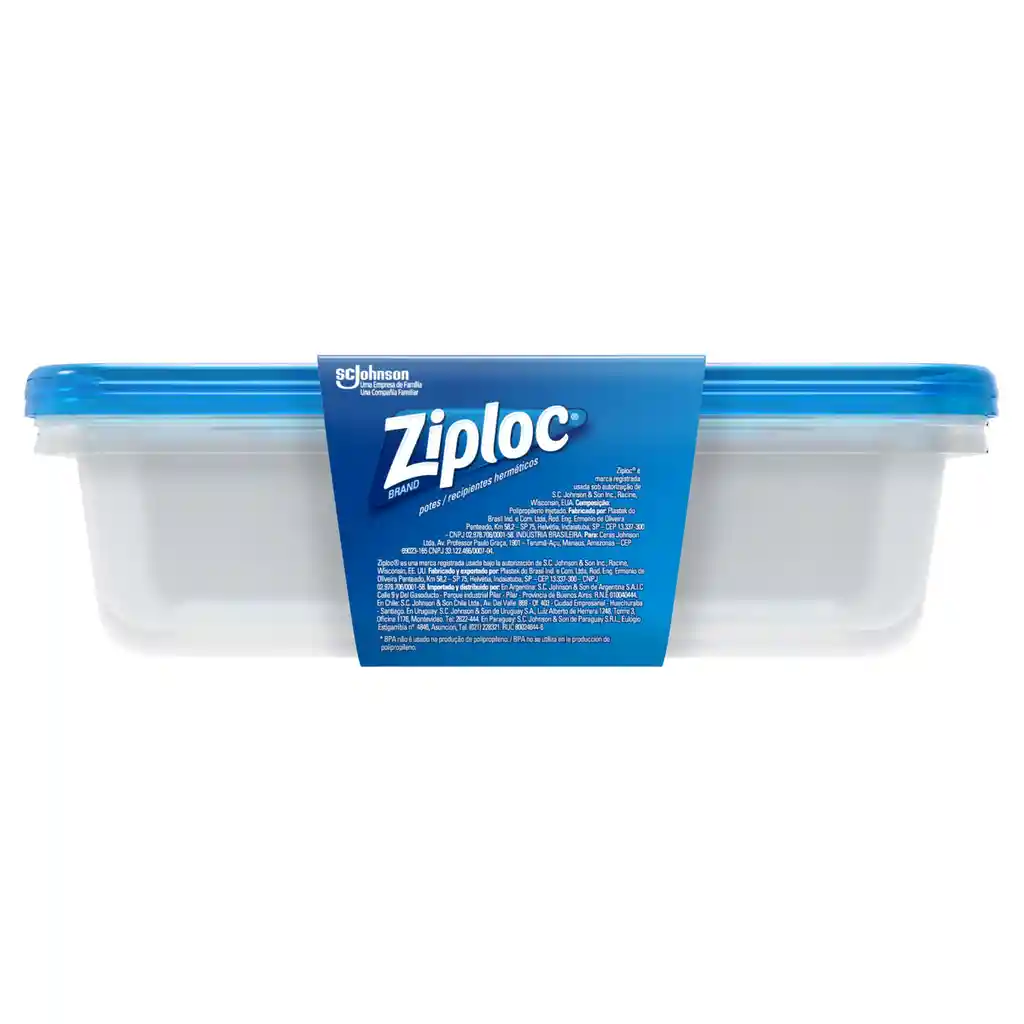 Ziploc Contenedor Hermetico Con Tapa Rectang 2 Un