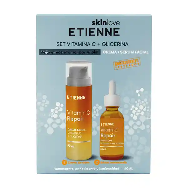 Etienne Set Vitamina C Repair Sérum + Crema