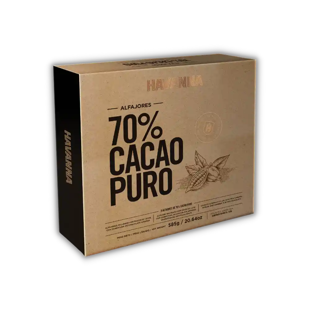 Alfajor 70% Cacao