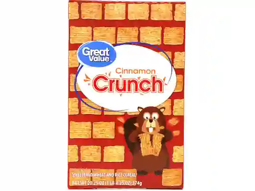 Cereal Cinnamon Crunch Great Value