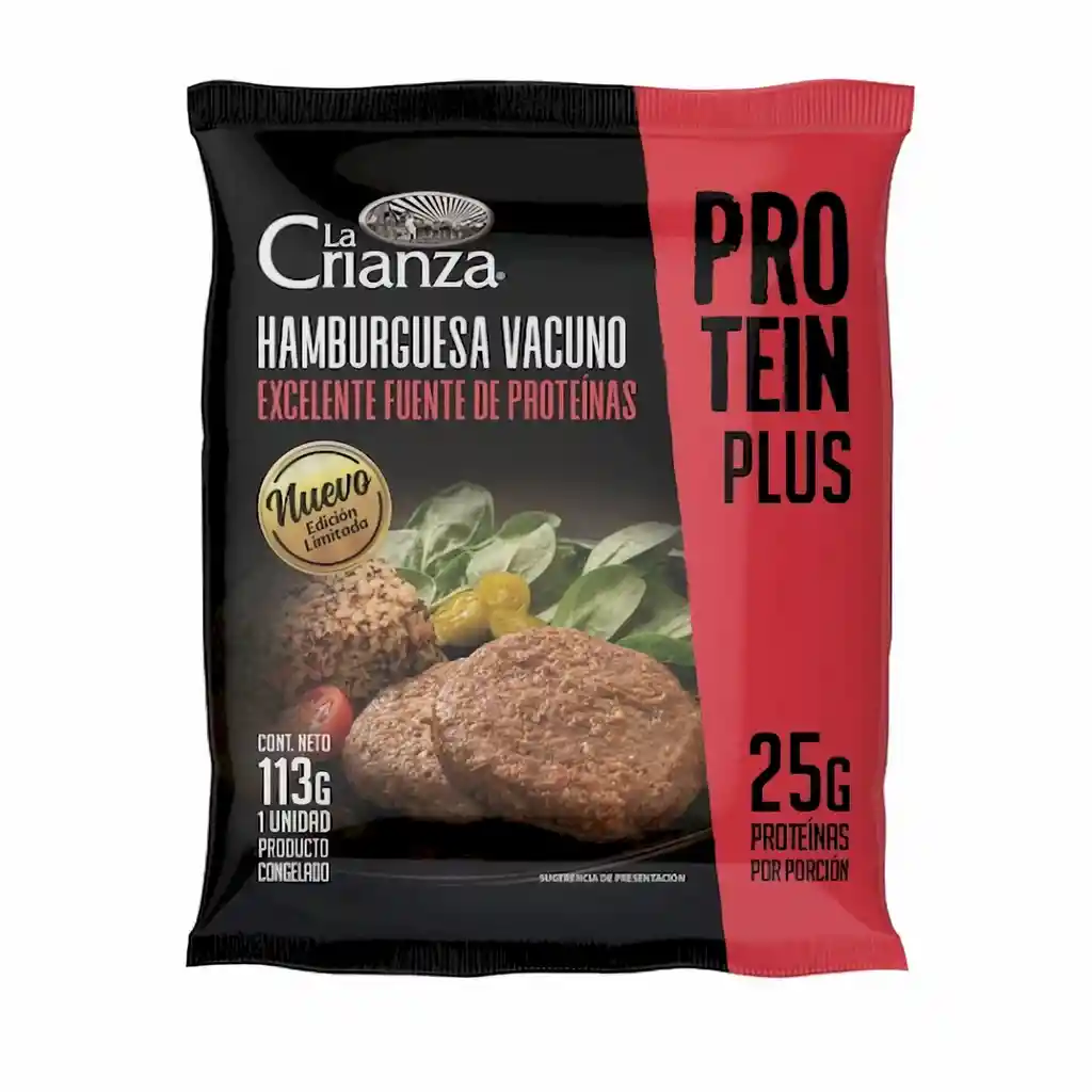 La Crianza Hamburguesa Protein Plus