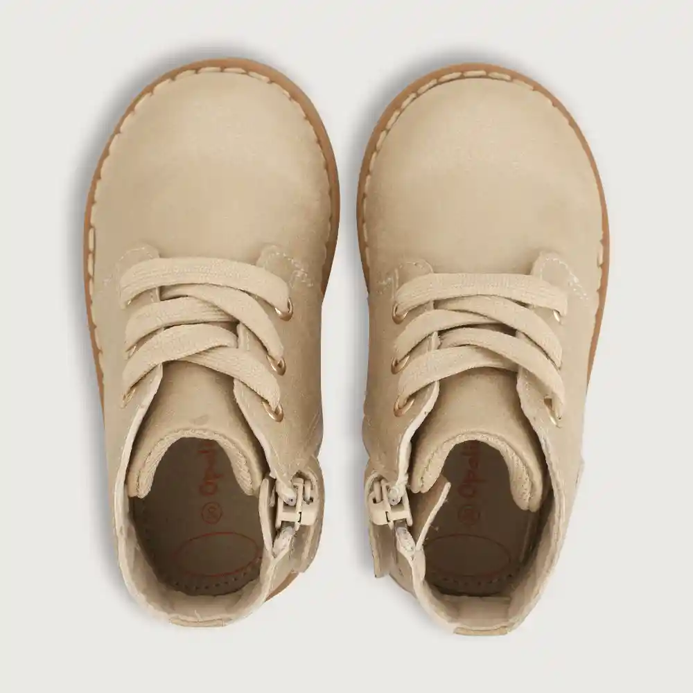 Botines Niña Beige Talla 26