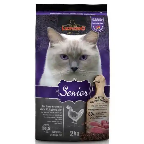 Leonardo Alimento Para Gato Adult Senior