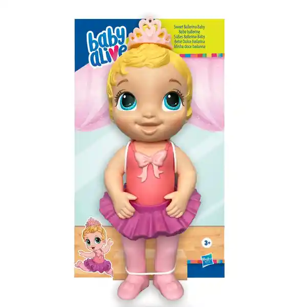 Baby Alive Muñeca Bebé Dulce Bailarina