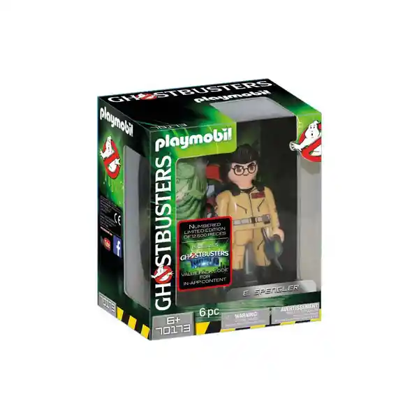 Playmobil Figura Coleccionable Ghostbusters E. Spengler