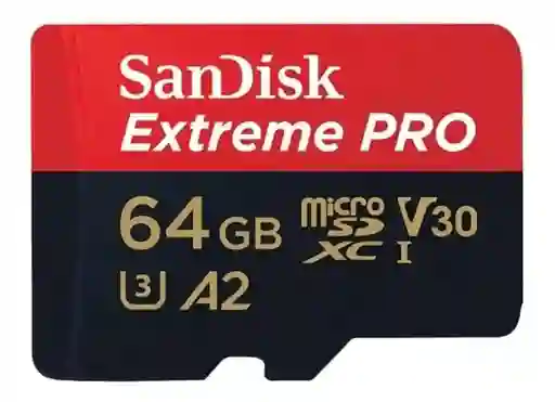 Tarjeta de Memoria Sandisk Extreme Pro Microsd 64gb Uhs-i