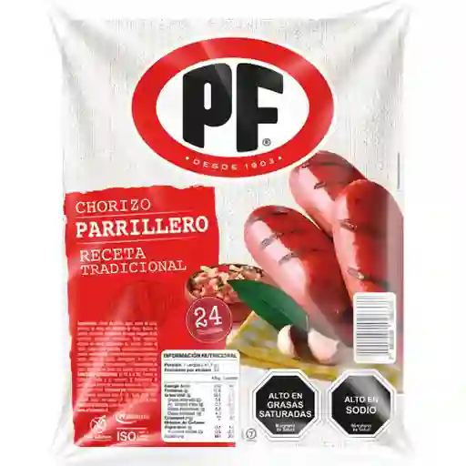 PF Chorizo Parrillero Receta Tradicional