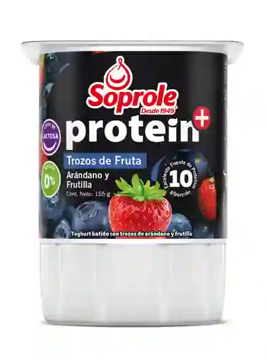 Soprole Yoghurt Protein Con Trozos Arã¡ndonos y Frutilla