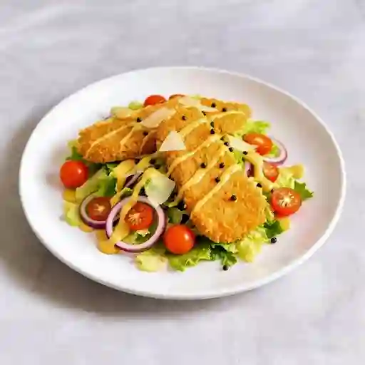Ensalada De Chicharron De Pescado