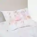 Funda Plumón Kids Reversible Hora Del té 1.5 Plazas Rosen