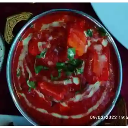 Paneer lababdar con arroz basmati