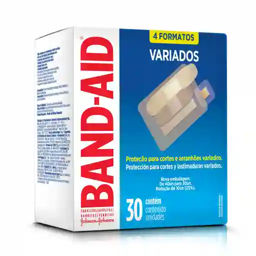   Band Aid  Curita Variados 