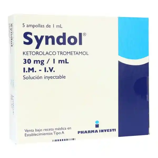 Syndol Solución Inyectable (30 mg)