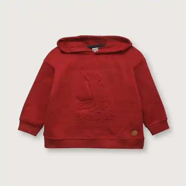 Polerón de Niño Especial Rojo Talla 18M Opaline