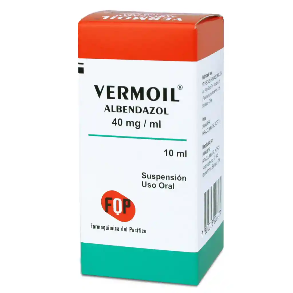 Vermoil Parasitos Internos Sus. 40Mg/Ml.10