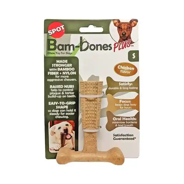 Spot Hueso Para Perro Bam-Bones Small Sabor Pollo Tipo T