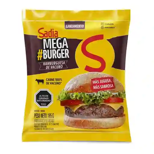 2 x Hamburguesa Vacuno Sadia 185 g
